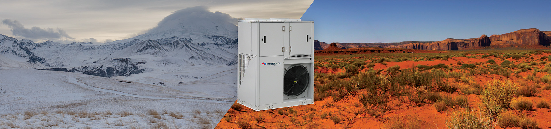 Temperzone VPA Vertical Air Cooled Package
